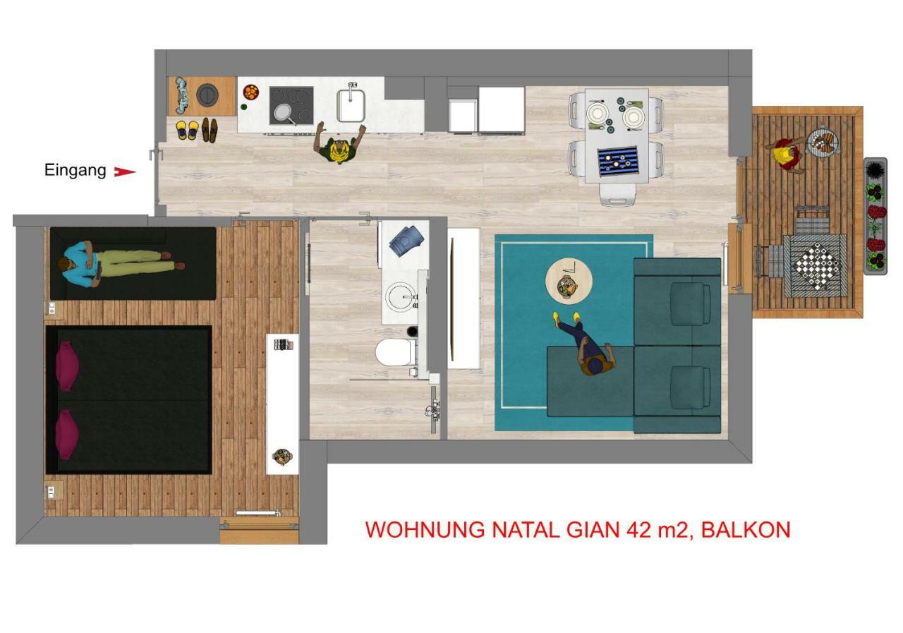 Natal Gian Apartment Ишгъл Екстериор снимка